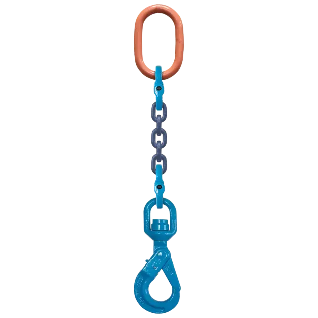 1-Strang Anschlagkette GK10 mit Wirbelhaken