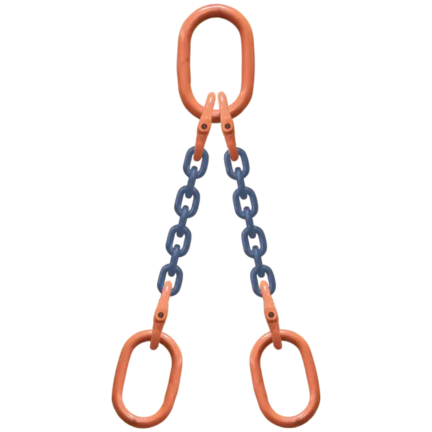 2-Strang Anschlagkette GK10 mit Ovalösen beidseits