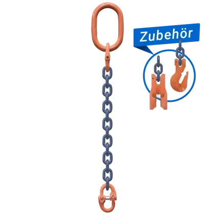 1-Strang Anschlagkette GK10 mit Verbindungsglied