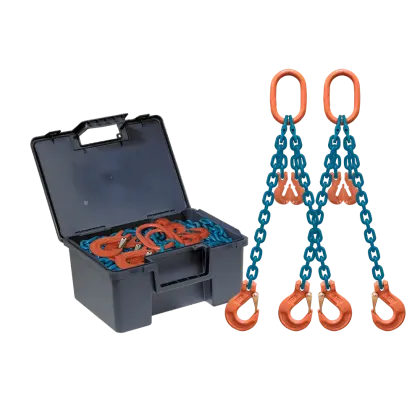 Anschlagkettenset Güteklasse 10 mit Verkürzung
