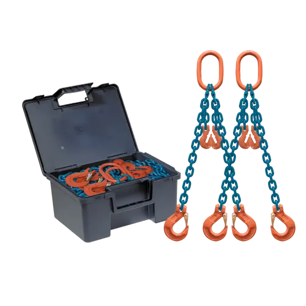 Anschlagkettenset Güteklasse 10 mit Verkürzung
