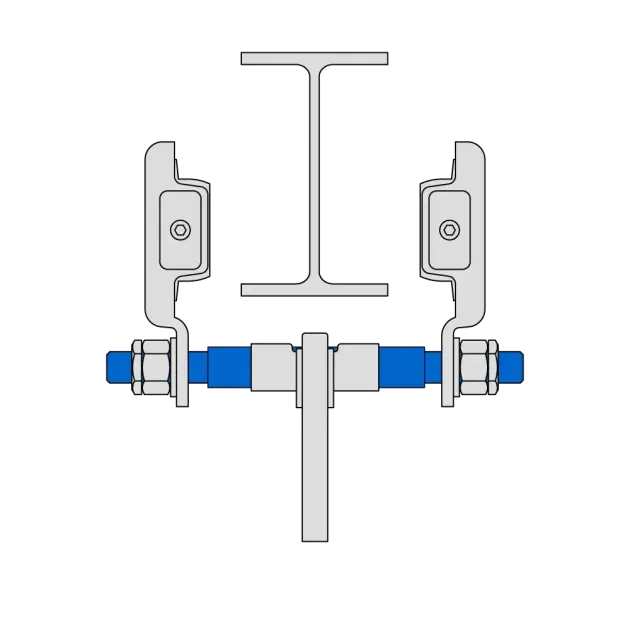 Aufpreis Lastbolzen zu EKE/EKH/HZK4-6, 216-312mm Tragf. 4000-6300 kg