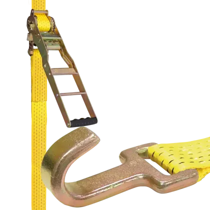 Zurrgurt ZG50KFH mit Flachhaken und Langhebelratsche