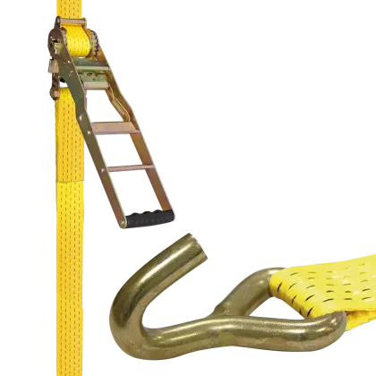 Zurrgurt ZG50KMH mit Einfachhaken und Langhebelratsche