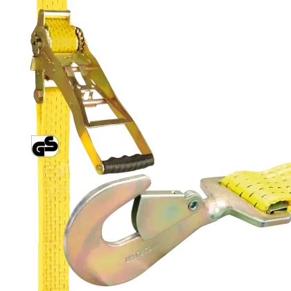 Zurrgurt ZG50LHKH mit Karabinerhaken und Langhebelratsche