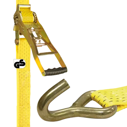 Zurrgurt ZG50LHMH mit Einfachhaken und Langhebelratsche
