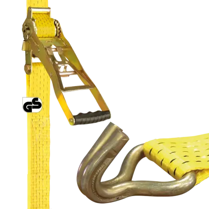 Zurrgurt ZG50LHSH mit Spitzhaken und Langhebelratsche