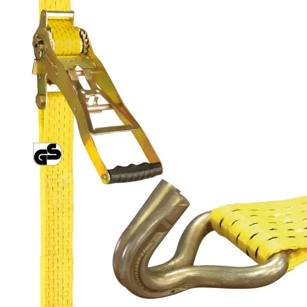 Zurrgurt ZG50LHSH mit Spitzhaken und Langhebelratsche