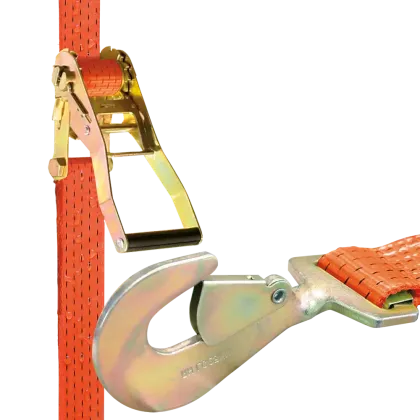 Zurrgurt ZG50WKH wasserabweisend mit Karabinerhaken