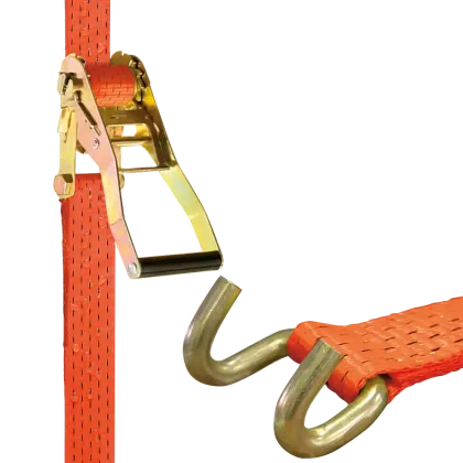 Zurrgurt Modell ZG50WRH wasserabweisend mit Rahmenhaken